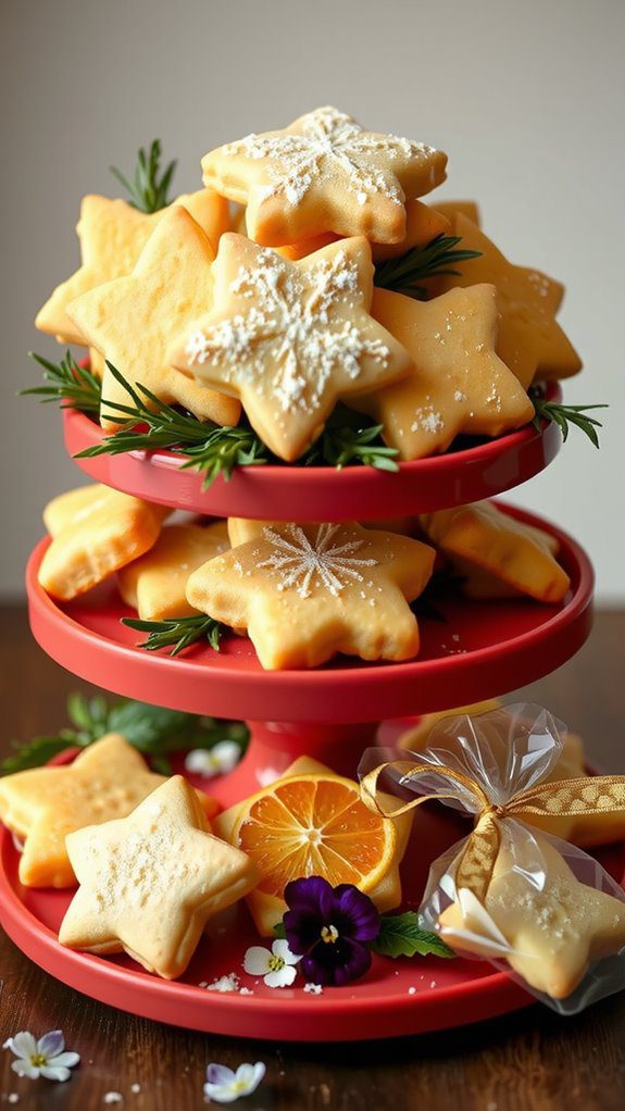 colorful display for cookies
