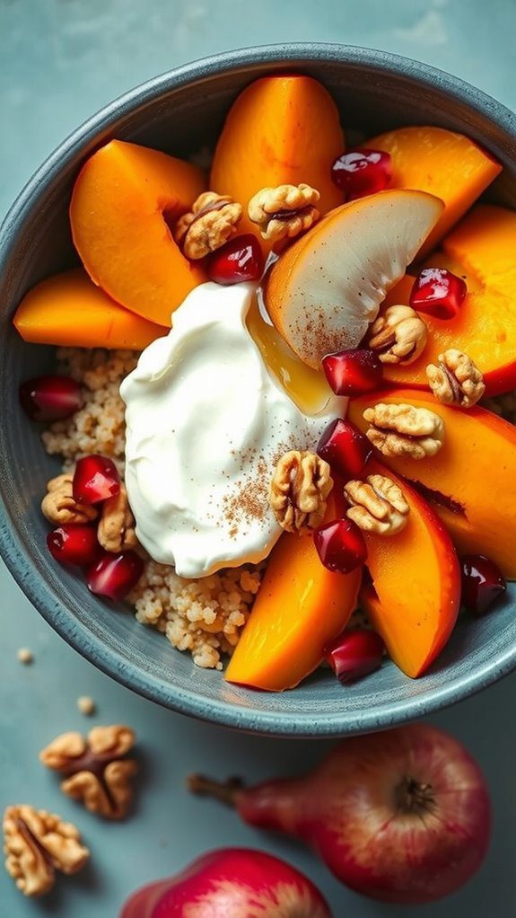 colorful quinoa breakfast bowl