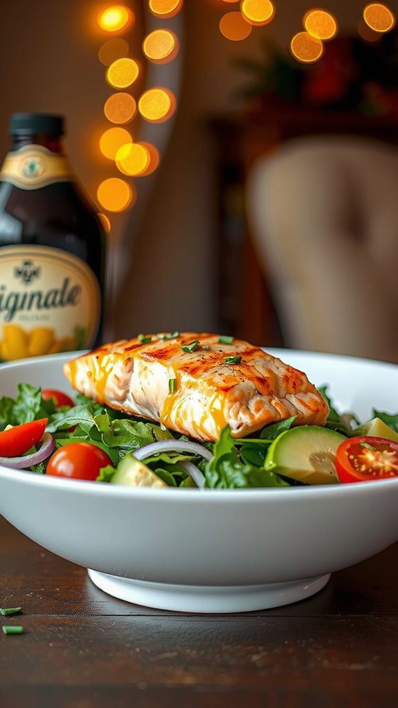 colorful salad presentation tips