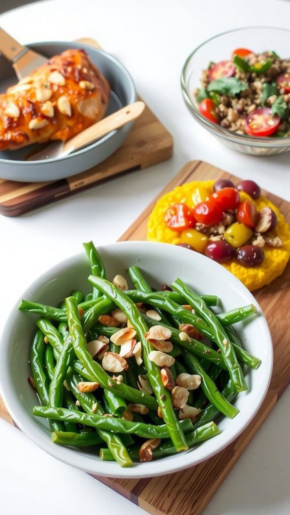 complement with various dishes