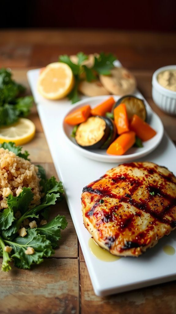 complementary dishes suggestions offered