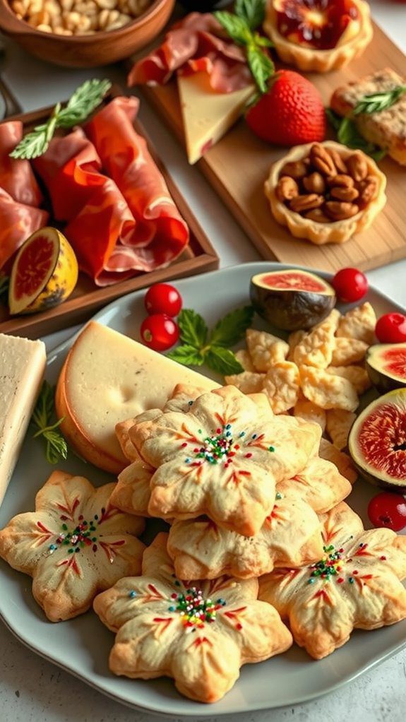 complementary festive food pairings