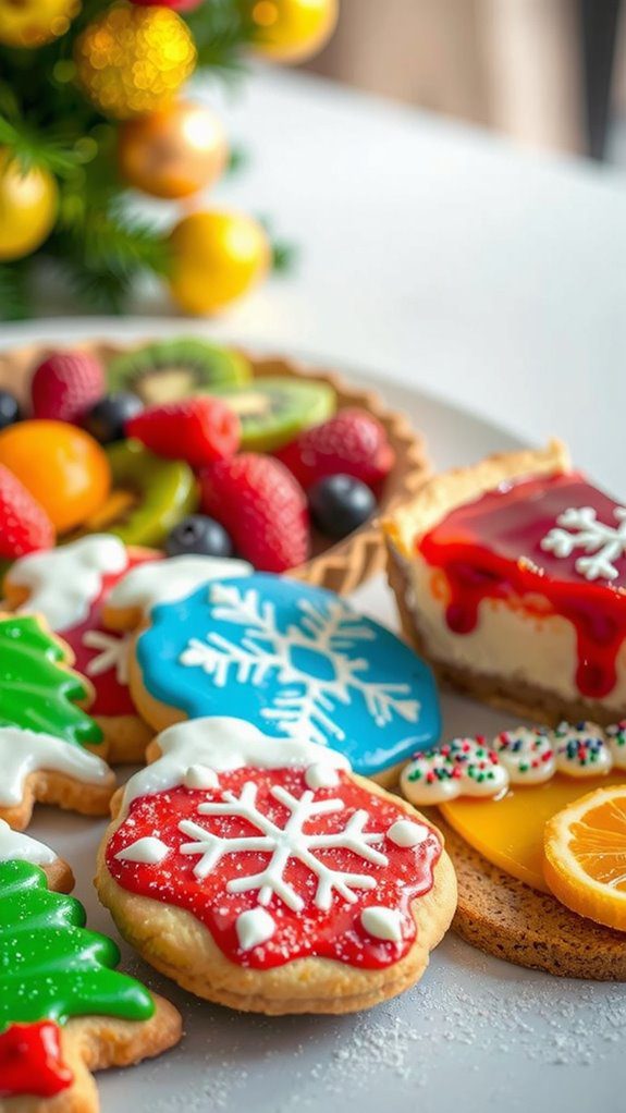 complementary holiday dessert ideas