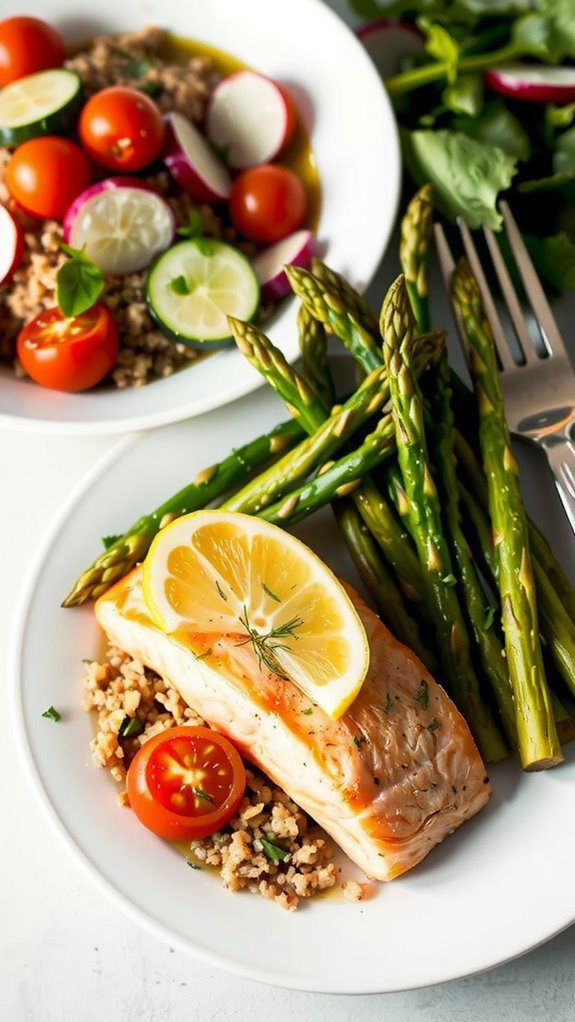 complementary meal pairing options