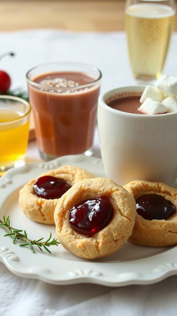 cookies pair well with drinks