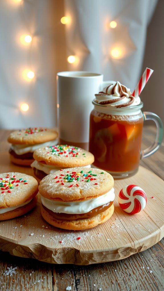 cozy festive drink pairings