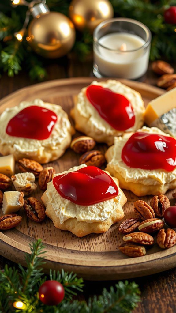 cranberry cookies holiday pairings