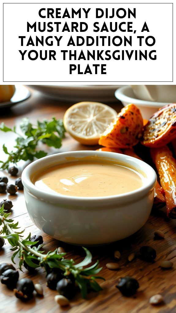 Creamy Dijon Mustard Sauce, a Tangy Addition to Your Thanksgiving Plate