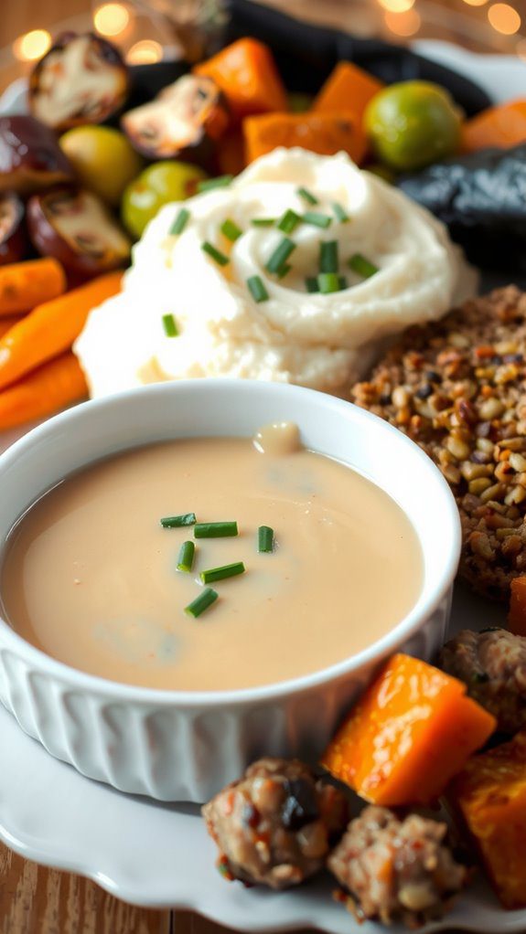creamy cashew gravy pairings