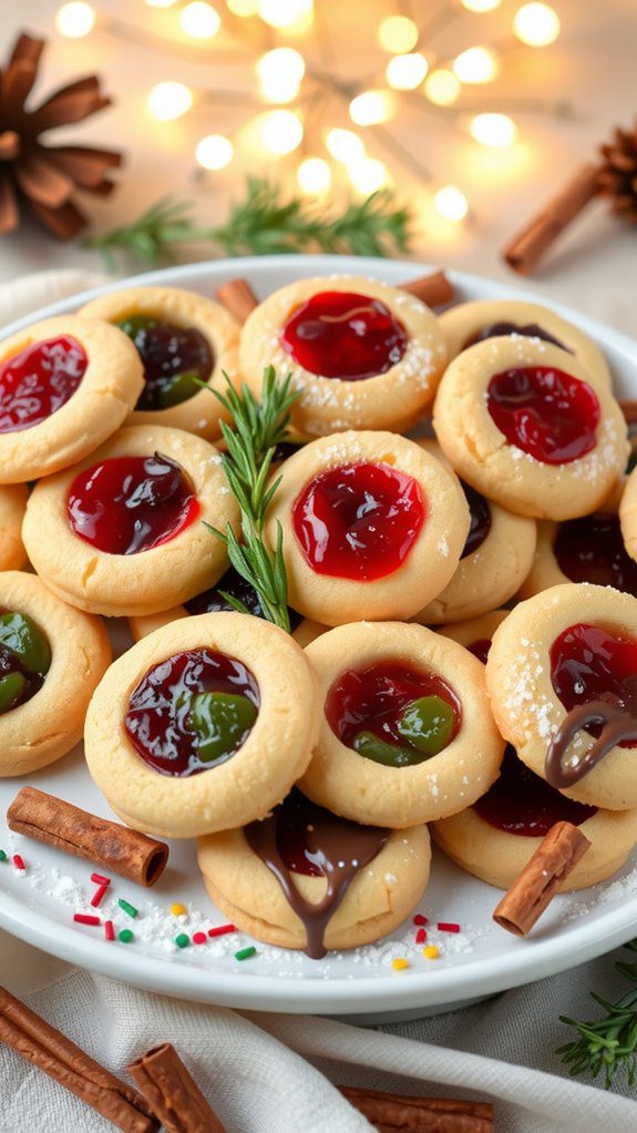 creative festive cookie presentation