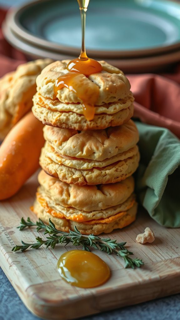 creative sweet potato presentation