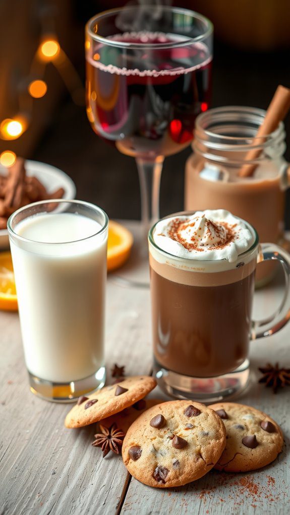 delicious holiday drink pairings
