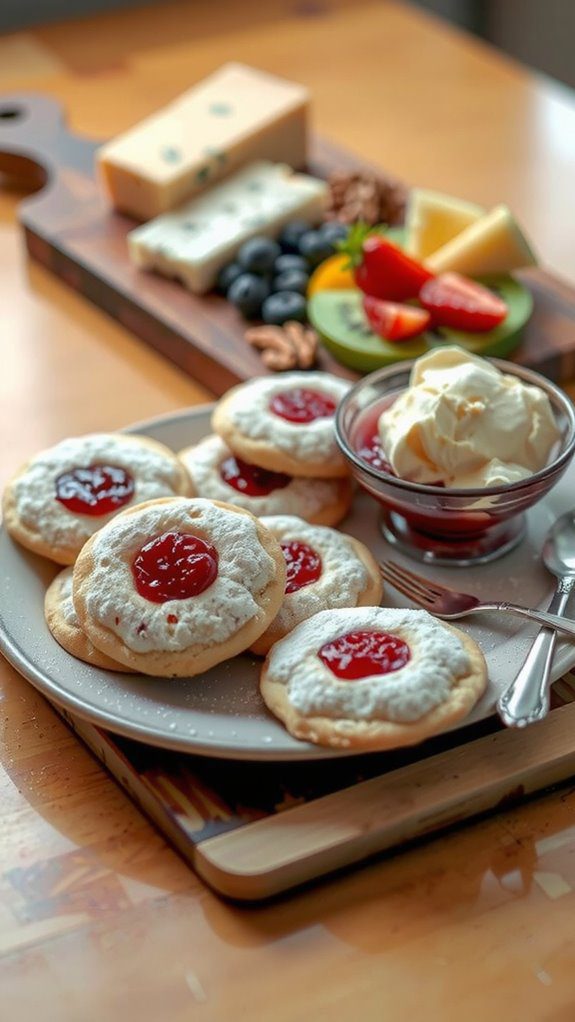 delicious pairings for linzer cookies