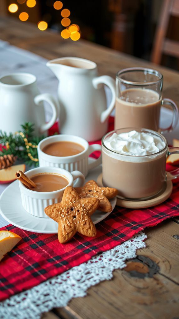 delightful festive drink pairings