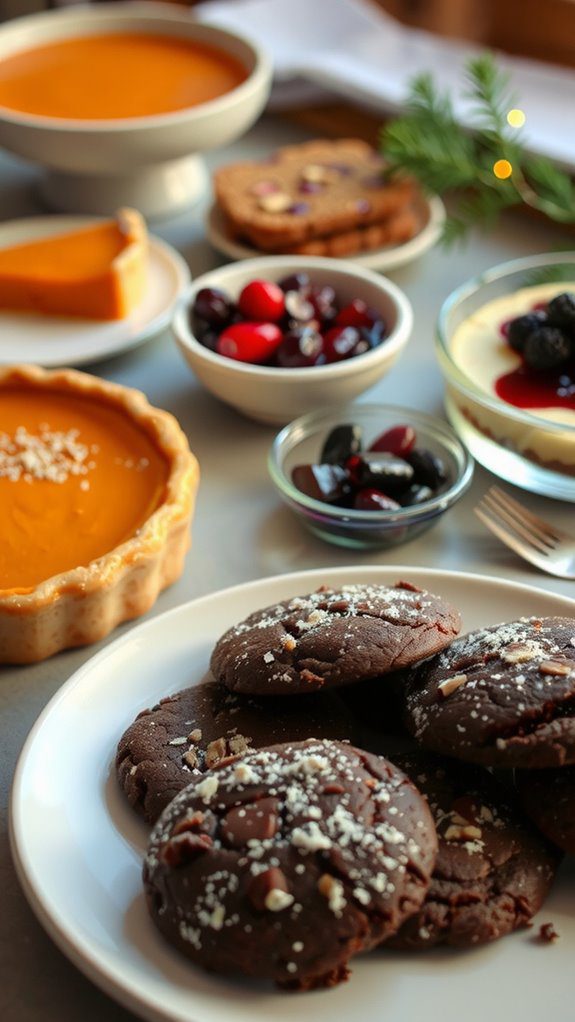 delightful holiday dessert pairings