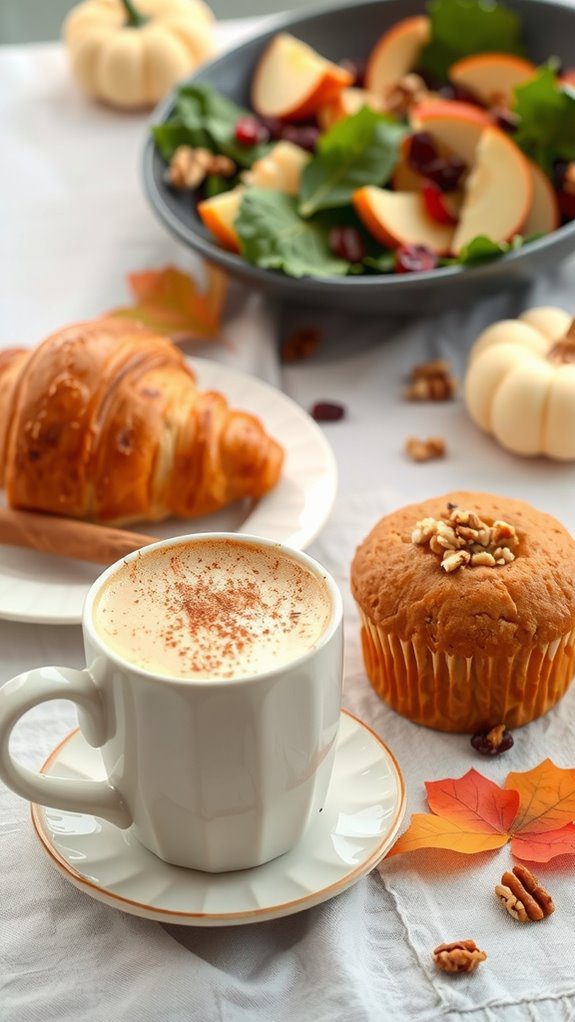delightful pairing for lattes