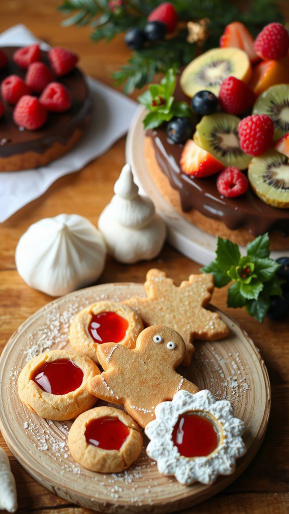 dessert table flavor pairings