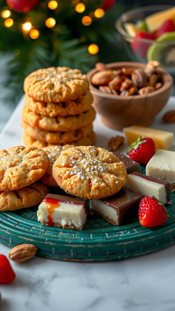 dessert table holiday pairings