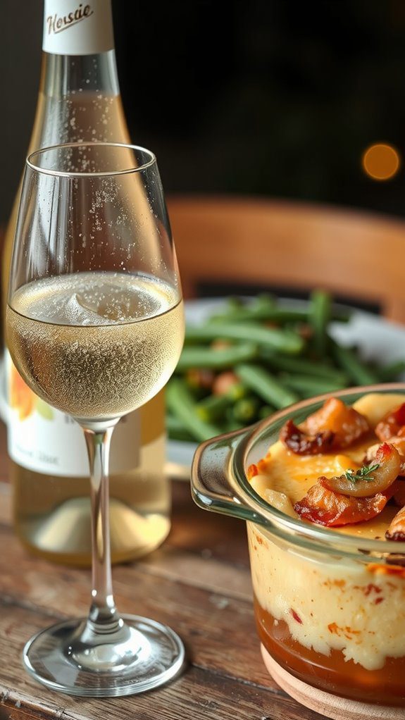 drink pairings for casserole