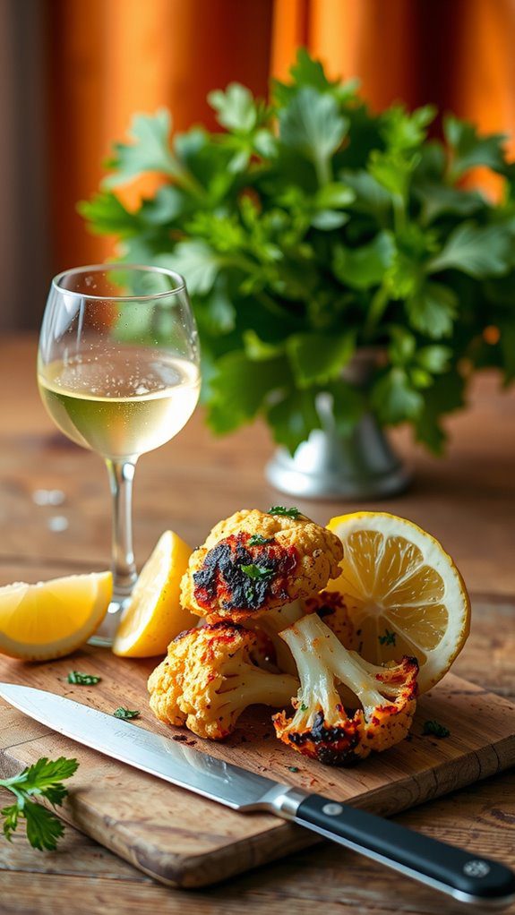 drink pairings for cauliflower