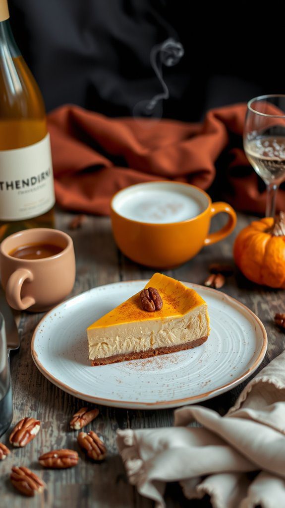 drink pairings for cheesecake