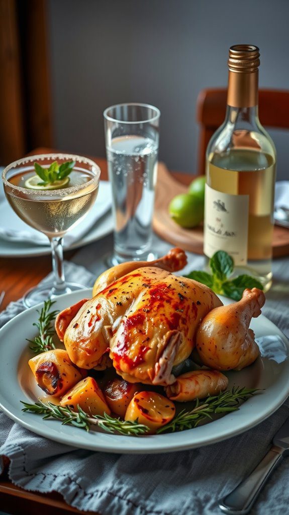 drink pairings for chicken