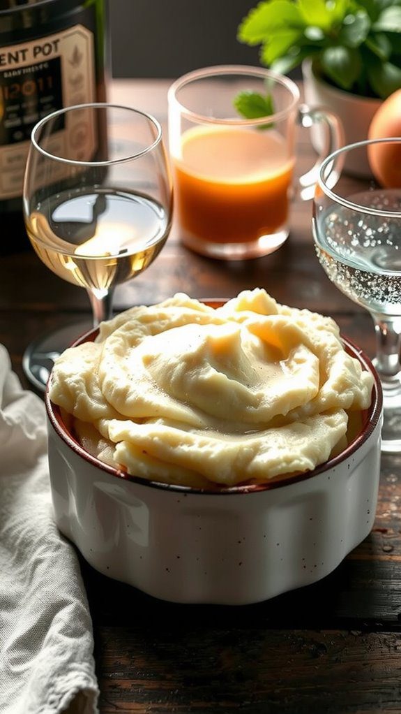 drink pairings for mashed potatoes