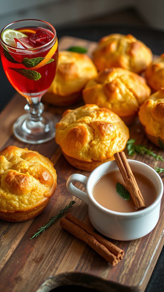 drink pairings for muffins