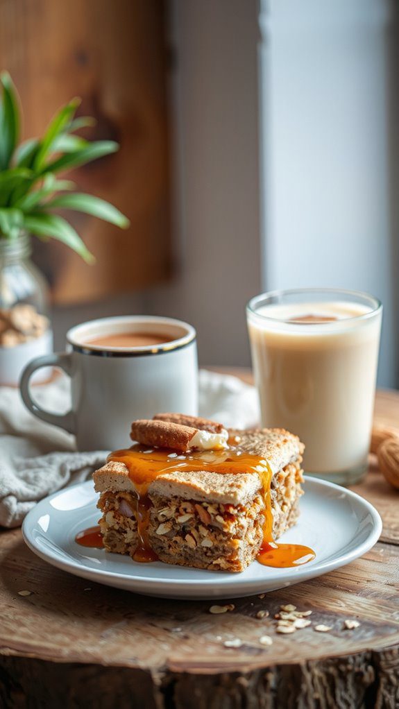 drink pairings for oatmeal bars