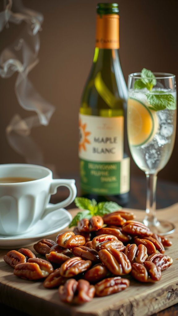drink pairings for pecans