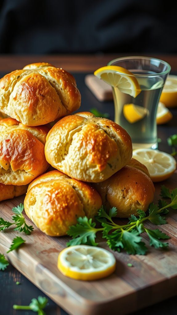 drink pairings for rolls