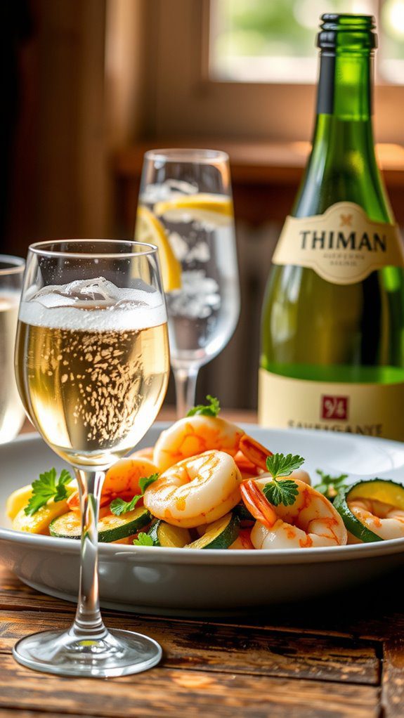 drink pairings for shrimp