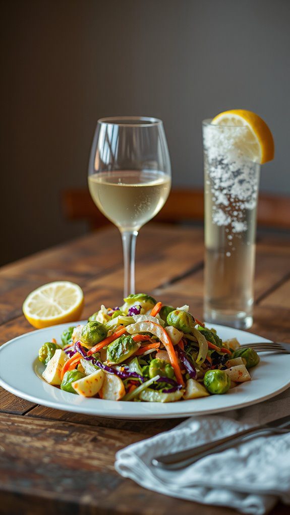 drink pairings for slaw