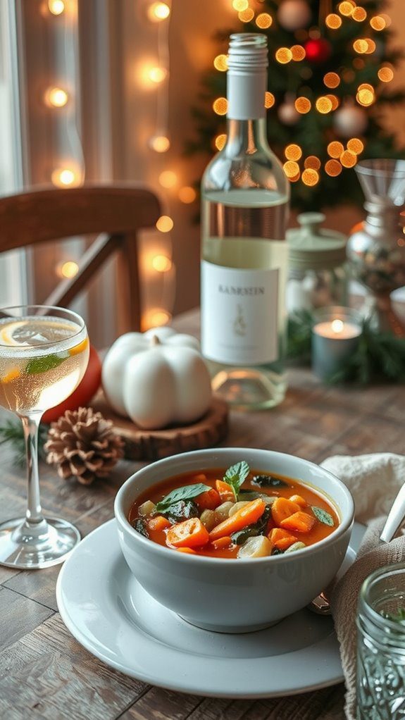 drink pairings for soup