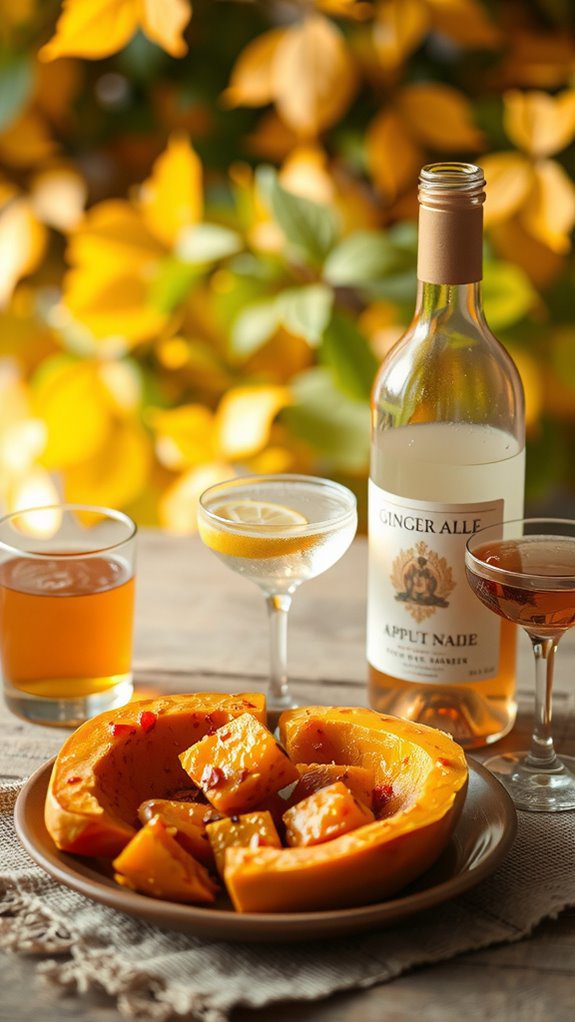 drink pairings for squash