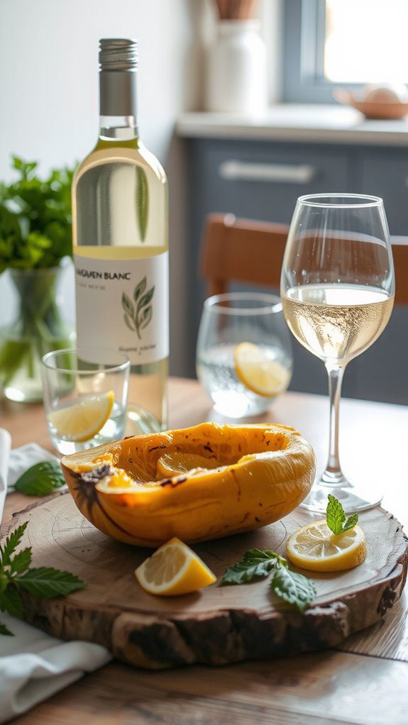 drink pairings for squash