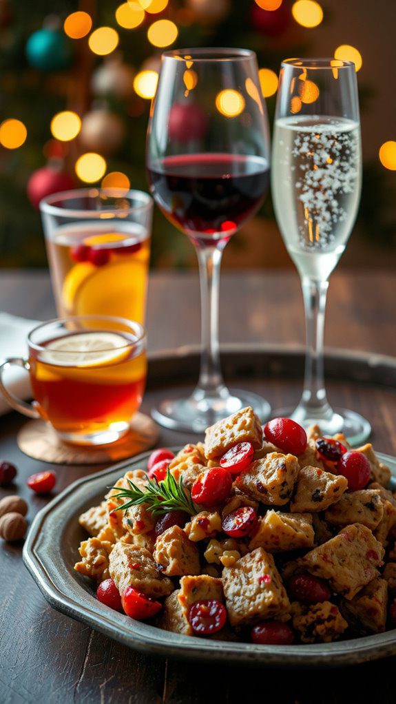 drink pairings for stuffing