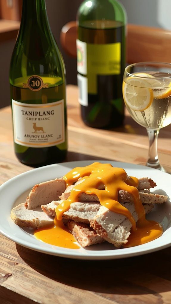 drink pairings with mustard