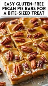 Easy Gluten-Free Pecan Pie Bars for a Bite-Sized Treat