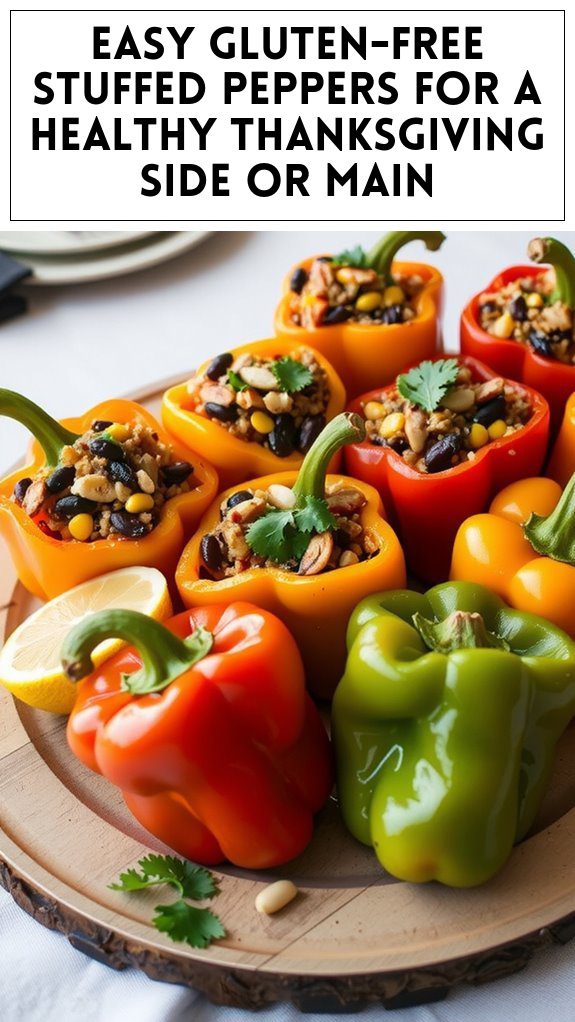Easy Gluten-Free Stuffed Peppers for a Healthy Thanksgiving Side or Main