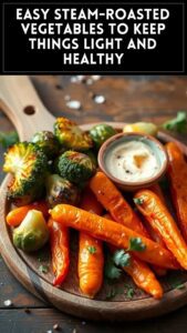 Easy Steam-Roasted Vegetables to Keep Things Light and Healthy