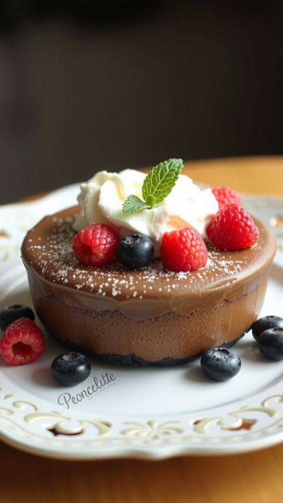 elegant dessert presentation ideas