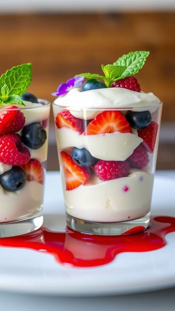 elegant dessert presentation tips