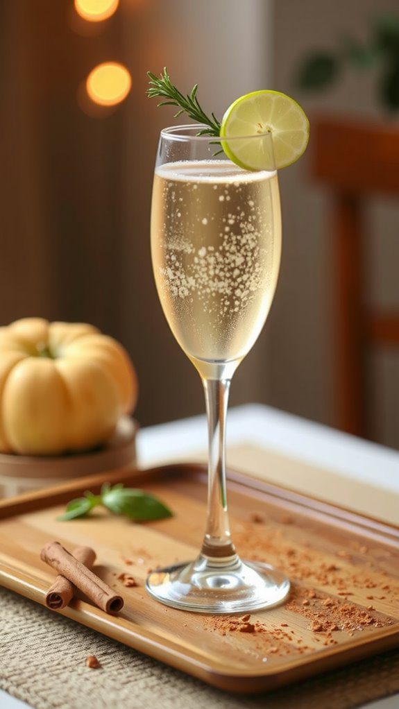 elegant glassware with accents