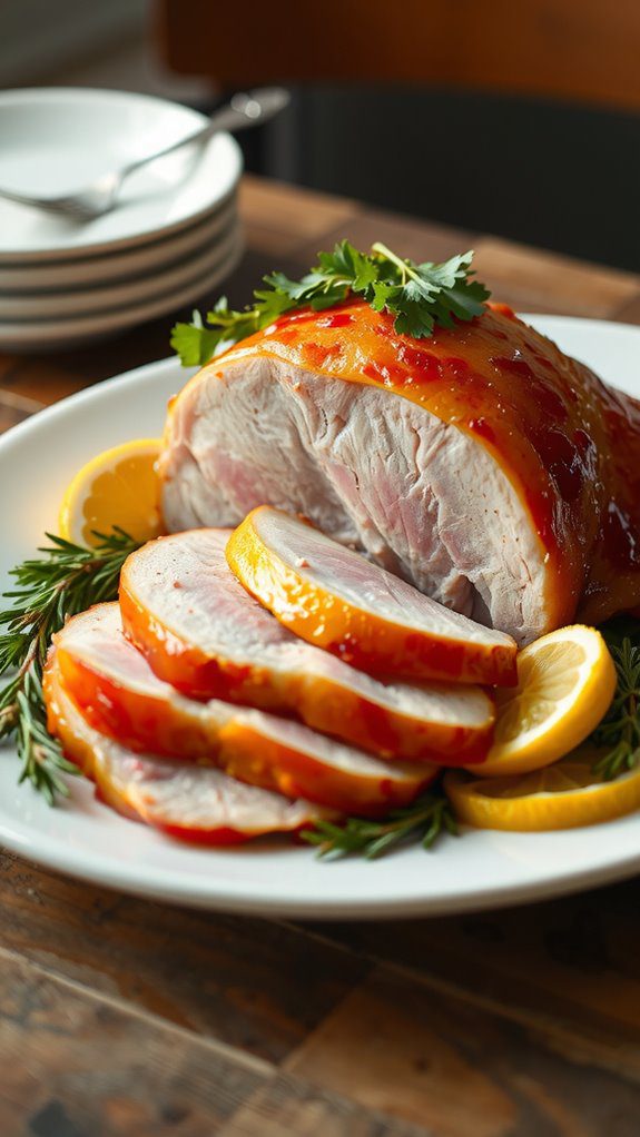 elegant meat presentation tips