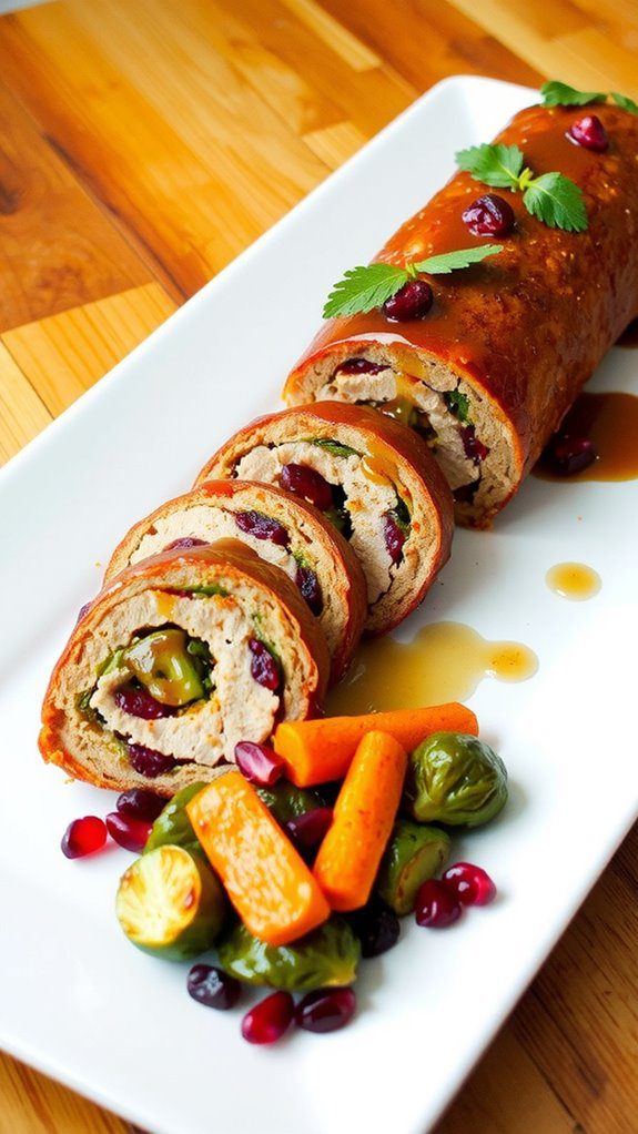 elegant presentation enhances dining