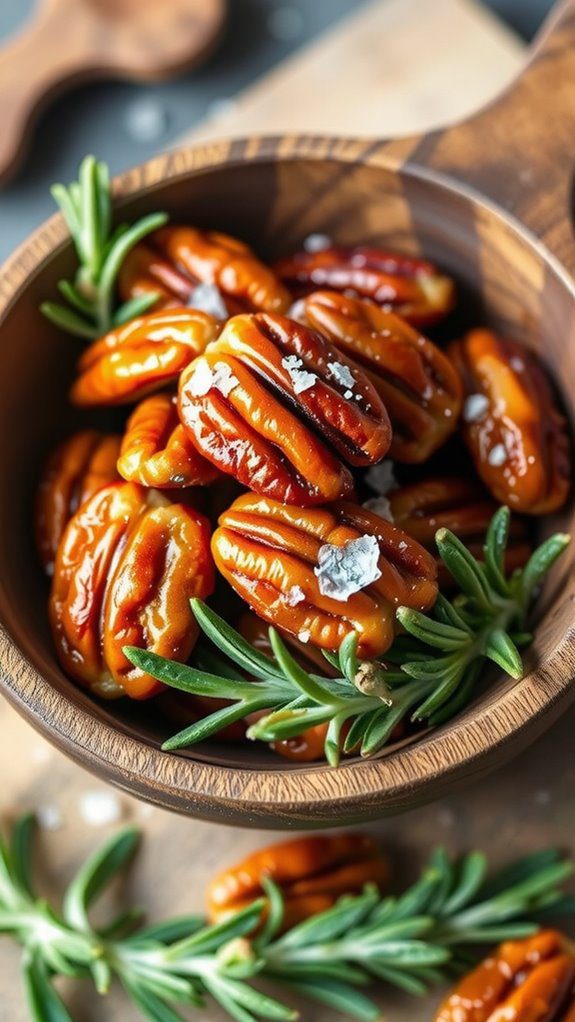 elegant rustic bowl presentation