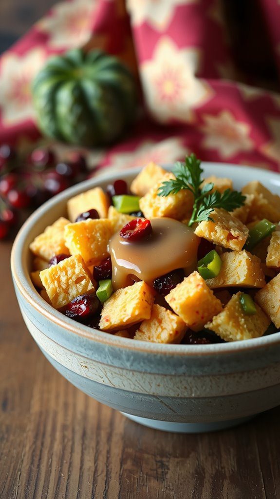 elegant rustic serving presentation