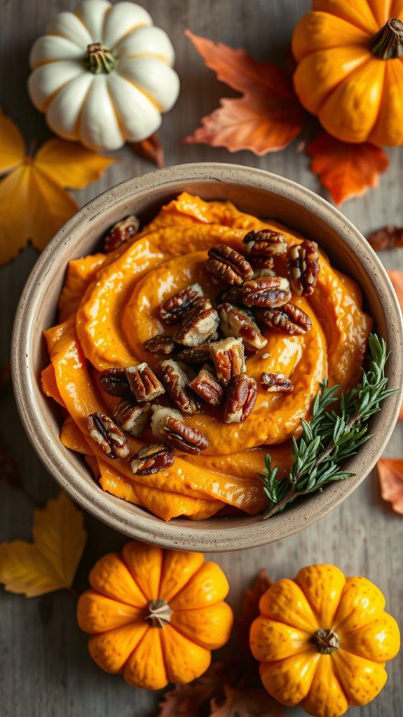 elegant sweet potato presentation