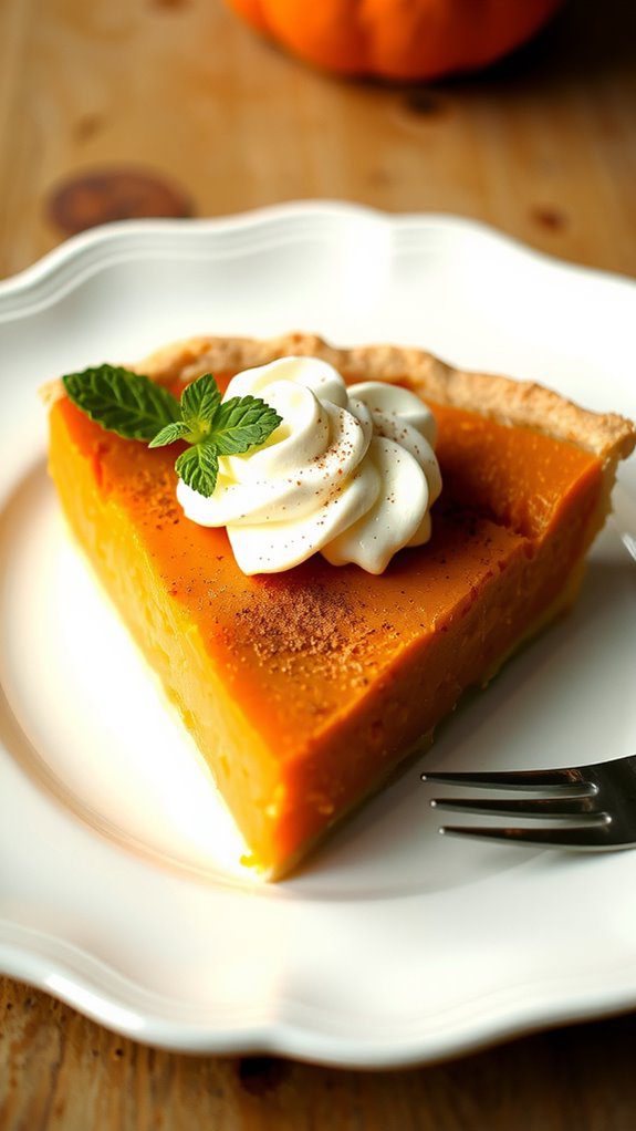 elegant sweet potato presentation